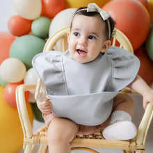 Load image into Gallery viewer, Dove Frill | Snuggle Bib Waterproof
